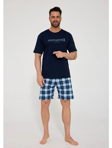 Pyžamo Cornette 326/215 Lighthousekr/r 3XL-5XL