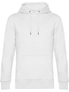 B&C KING Hooded_° Pánská mikina s kapucí 01.U02K white