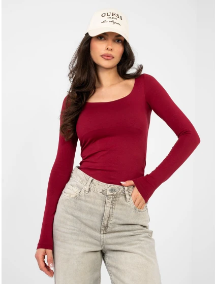 Bluzka RV BZ model 22011428 bordowy - FPrice