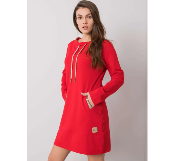 Šaty RV SK 6067.15x červená