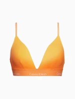 Podprsenka bez kostice QF4252E-6TQ oranžová - Calvin Klein