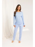 Pyžamo Regina 704 long/r 2XL-3XL Z25/26 dámské Pyžamo Regina 704 long/r 2XL-3XL Z25/26 dámské