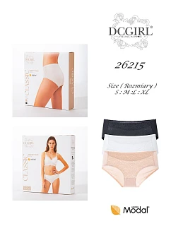Kalhotky DC Girl 26215 A'2, balení S–XL