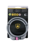 Lankový zámek na kolo Dunlop, kód 1042510