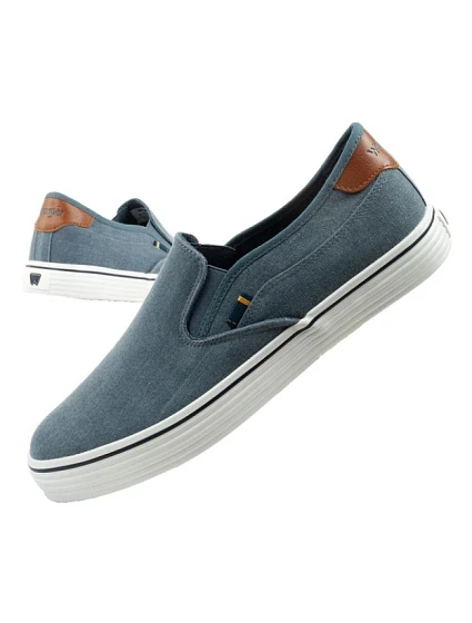 Pánská sportovní obuv Wrangler Calypso trainers Slip-On blue