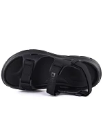 Pěnové sandály na suchý zip černé Big Star TT274A055 Pěnové sandály na suchý zip černé Big Star TT274A055