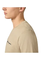 Pánské tričko SS Tee beige  pánské model 22119743 - CHAMPION
