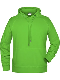 Pánská raglánová mikina s kapucí 02. lime green model 22435158 - Daiber