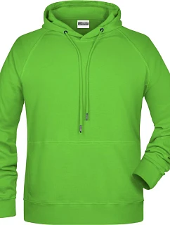 Pánská raglánová mikina s kapucí 02. lime green model 22435158 - Daiber