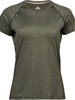 Tee Jays TJ 7021 Dámské sportovní tričko CoolDry 18.7021 olive melange