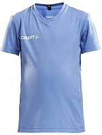 Craft Teamwear Squad Go Jersey Solid Jr Dětské sportovní tričko s výstřihem do V 82.5582 mff blue Craft Teamwear Squad Go Jersey Solid Jr Dětské sportovní tričko s výstřihem do V 82.5582 mff blue