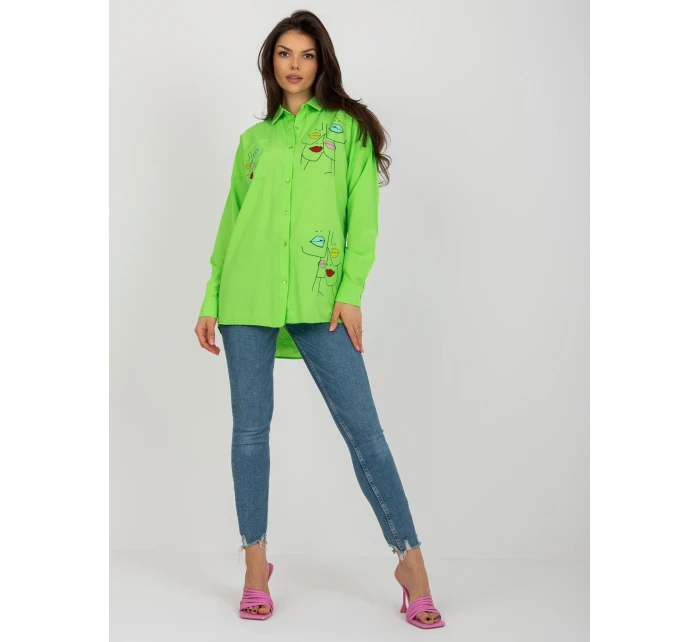 Dámská košile KS model 21215660 zelená - FPrice