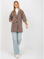 Dámský kabát TW CZ BI 2021799.51 hnědá - FPrice