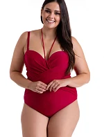 Jednodílné plavky 501 Barontex bordové - Primo