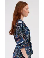 Dámské domácí šaty s krátkým rukávem Medvídek