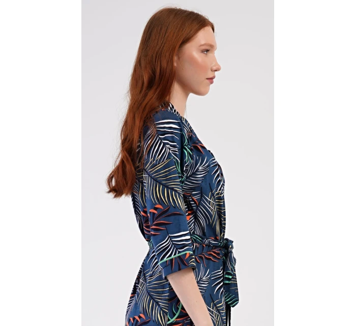 Dámské domácí šaty s krátkým rukávem Medvídek