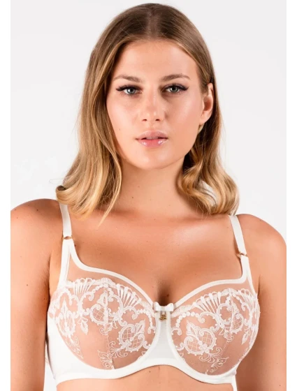 Dámská podprsenka Perla A143 cream - Samanta Dámská podprsenka Perla A143 cream - Samanta