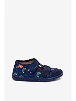 Dětské pantofle Milami pro chlapce tmavě modré Reathiana Dětské pantofle Milami pro chlapce tmavě modré Reathiana