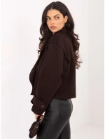 IT KR bunda A9558.62 tmavě hnědá IT KR bunda A9558.62 tmavě hnědá