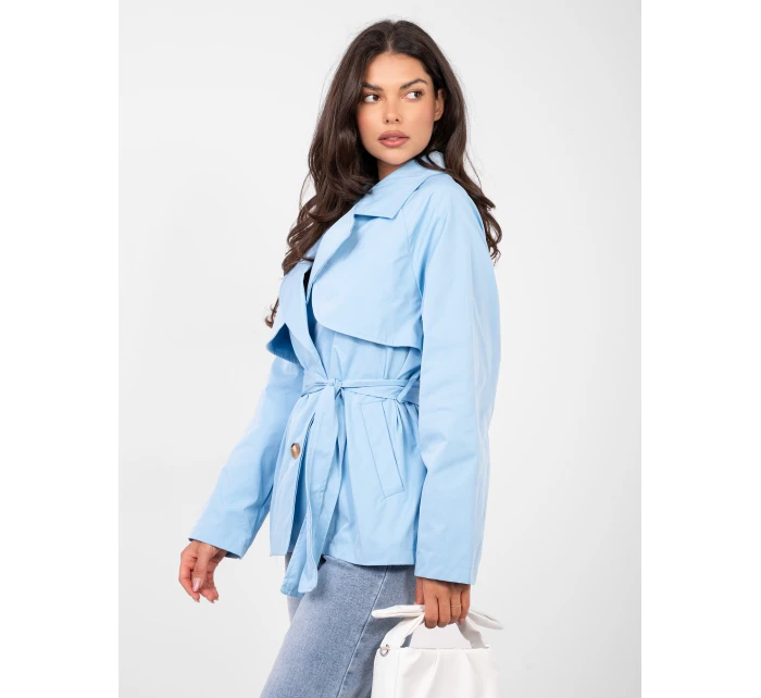 Kabát IT EN FL10069.65 světle modrý