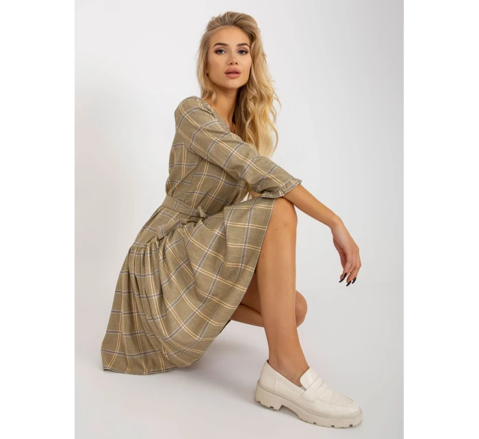 LK SK 507786 šaty.16P černá a žlutá LK SK 507786 šaty.16P černá a žlutá