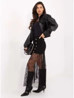 Spódnica MI SD model 21724559 czarny - FPrice