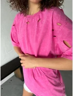 Dámské tričko AYUBAS růžové FashionStreet RY2638 Dámské tričko AYUBAS růžové FashionStreet RY2638