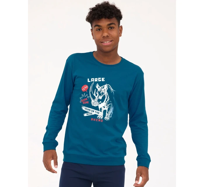 Cornette F&Y Chlapecké pyžamo 999/52 Rhino dlouhé/r 164-182