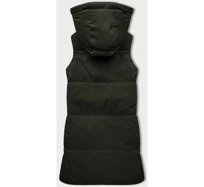 Oboustranná dámská vesta typu "beránek" v army barvě J Style (16M9166-136) Oboustranná dámská vesta typu "beránek" v army barvě J Style (16M9166-136)