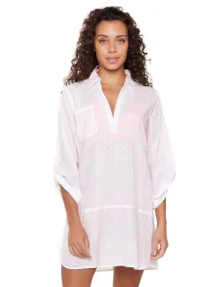 Plážové šaty model 20082006 white - LingaDore