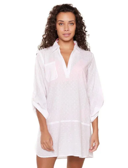 Plážové šaty model 20082006 white - LingaDore