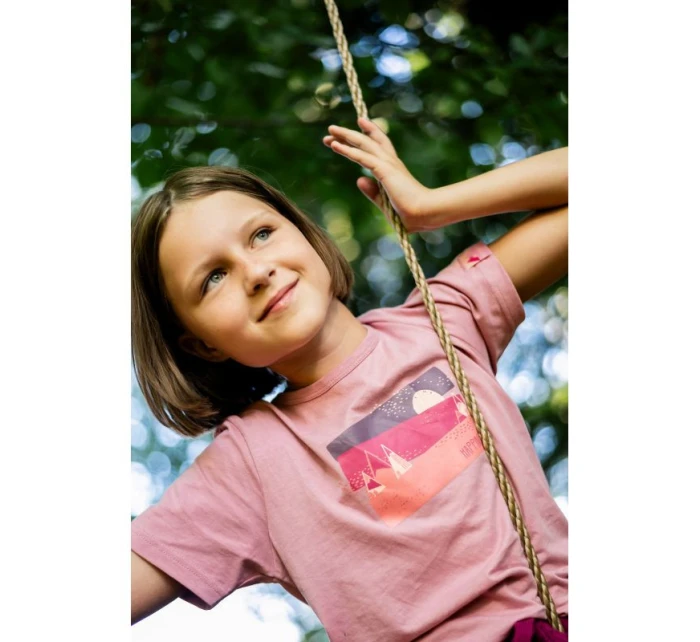 Tričko Nela Jr s krátkým rukávem model 20581555 - Hi-Tec Tričko Nela Jr s krátkým rukávem model 20581555 - Hi-Tec