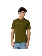 Pánské tričko Champion SS Tee olive 220273 GS585 pánské