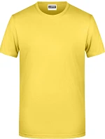 Daiber 8008 Pánské tričko z bio bavlny 02.8008 yellow