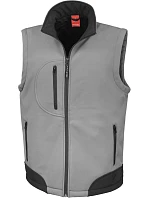 Result R 123X 3-vrstvá softshellová vesta 30.123X workguard grey/black Result R 123X 3-vrstvá softshellová vesta 30.123X workguard grey/black