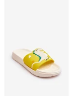 Dětský Dinosaurus T-Rex Slides Béžove Bernis Dětský Dinosaurus T-Rex Slides Béžove Bernis