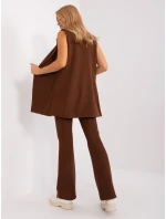 Sada DHJ KMPL 5069.16X tmavě hnědá