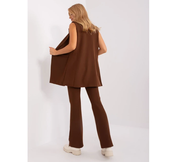 Sada DHJ KMPL 5069.16X tmavě hnědá