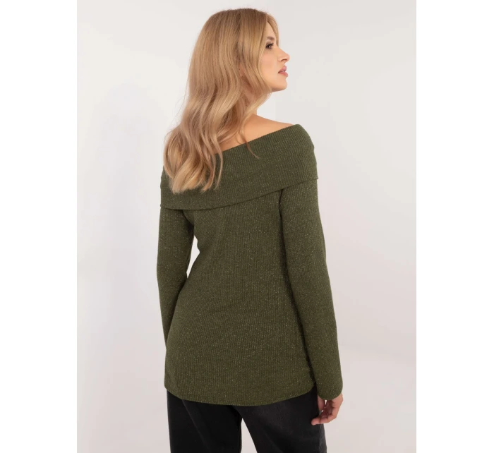 Svetr DHJ SW A2449.33 khaki