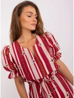 Šaty LK SK 507468 1.20P bordó