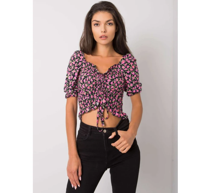 Halenka RO BZ  černá a růžová model 17356084 - FPrice