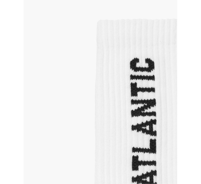 Pánské ponožky standardní délky ATLANTIC - bílé
