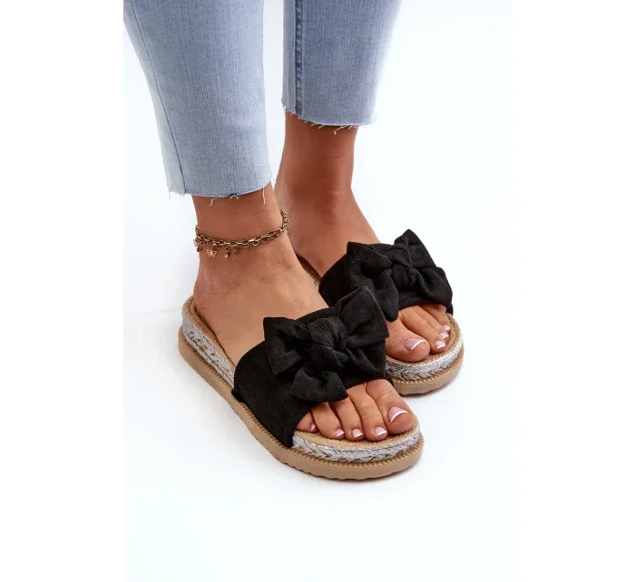 Dámské pantofle na platformě s černá model 20447966 - Kesi