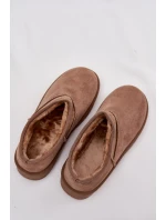 Dámské sněhule Serenne s kožešinou – hnědé Dámské sněhule Serenne s kožešinou – hnědé