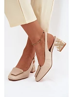 Lodičky na sloupku model 228407 Step in style