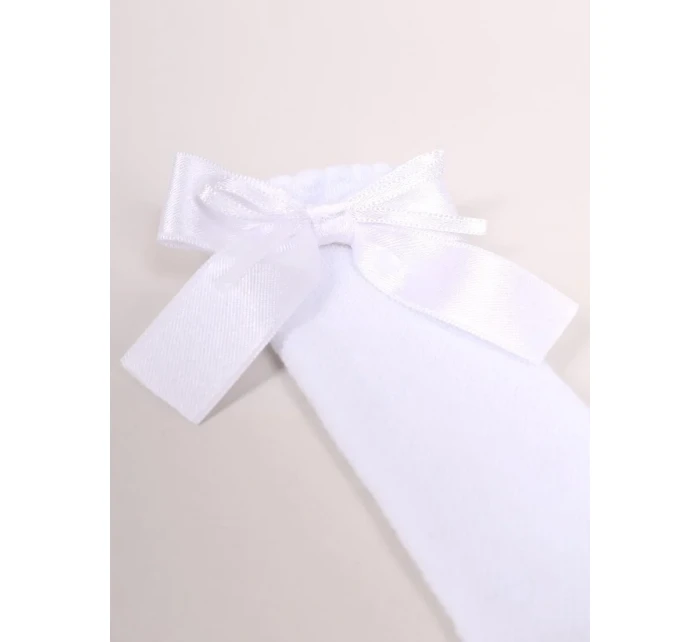 Podkolenky YOCLUB SKL-0020 Zdobení na oči 6-18 měsíců