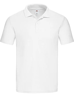 Original Polo Pánské piqué polo model 22449657 white - Fruit of the Loom