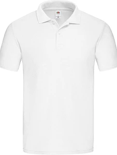 Fruit of the Loom Original Polo Pánské piqué polo 16.3050 white