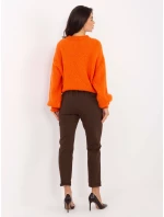 Sweter MI SW model 21795618 pomarańczowy - FPrice Sweter MI SW model 21795618 pomarańczowy - FPrice