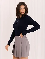 Sweter PM SW model 22401020 granatowy - FPrice Sweter PM SW model 22401020 granatowy - FPrice